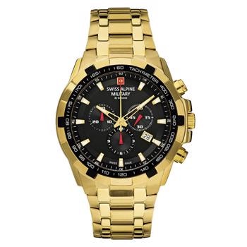 Star Fighter Gold / Rustfrit stål RHQ 5030.D Herre ur fra Swiss Alpine Military, 7043.9117